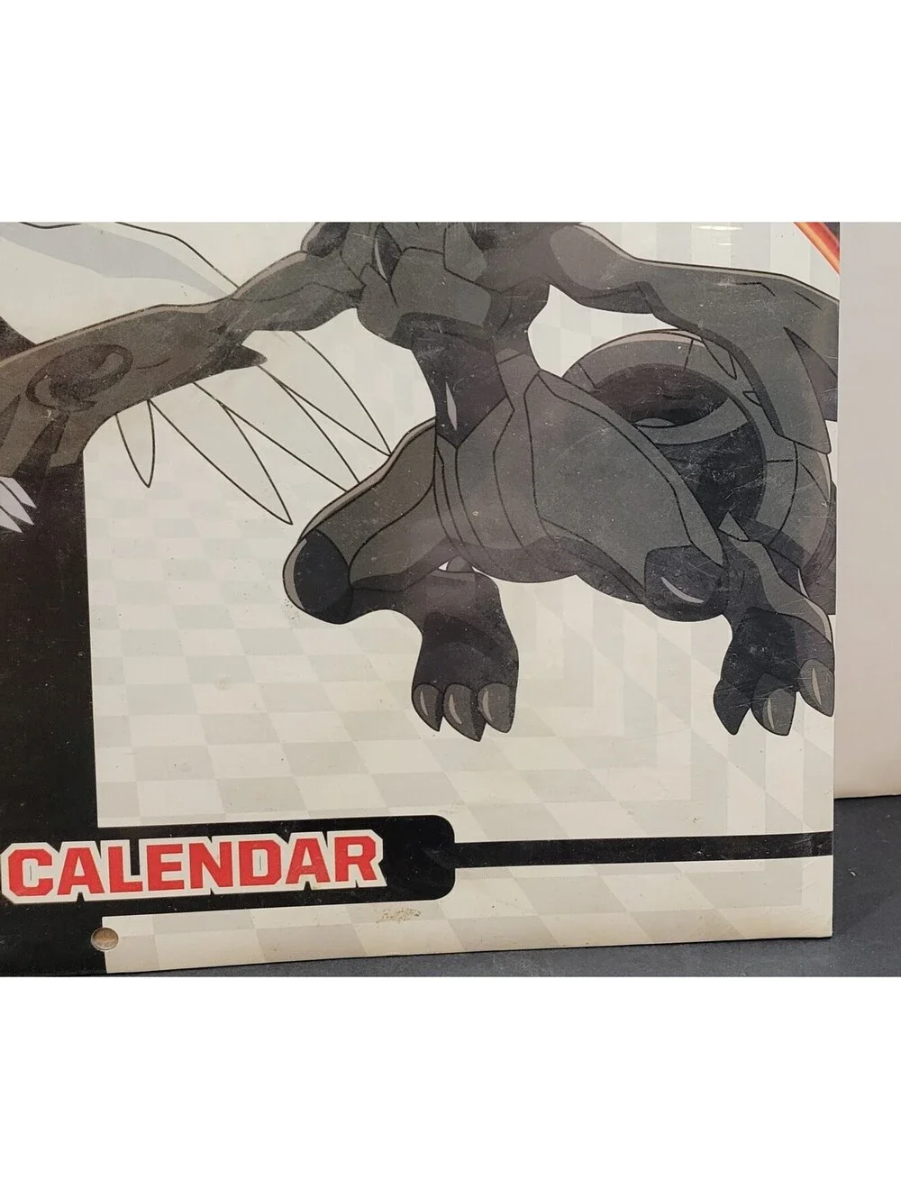 Pokemon 2012 Calendar Reshiram Zekrom New/Sealed